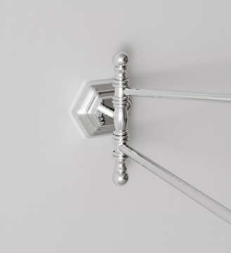 WALDORF - Swivel metal towel rack by Park Avenue - view 3